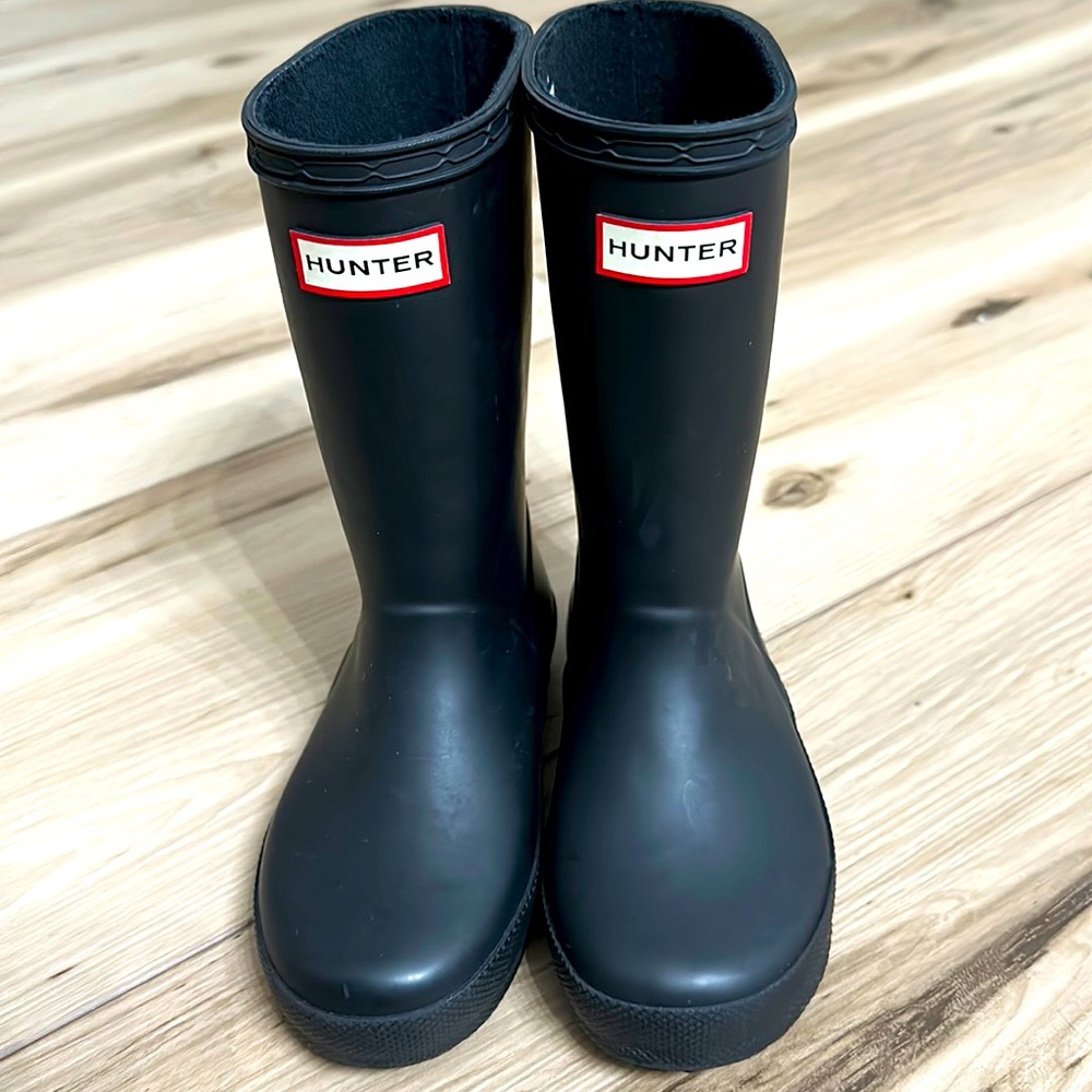 Hunter rain boots girls toddler 11 / 12 rainboots